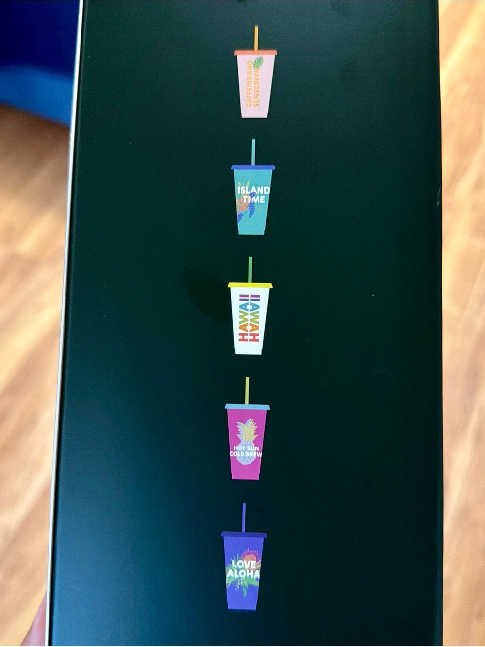 🏝️ Hawaii cold cup STARBUCKS lid straw Collection new reusable HTF hawaiian